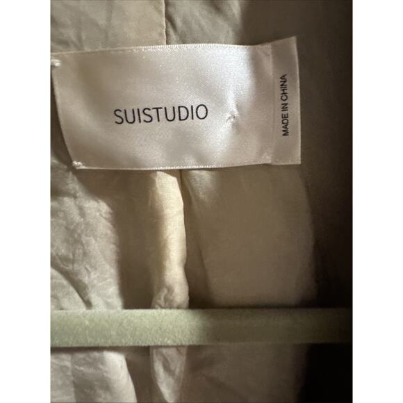 Suistudio Italian Wool & Cashmere Blazer Jacket /Coat Women’s plaid Small - Picture 2 of 13